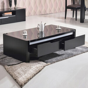 Bàn Trà Gỗ Mặt kính Hiện Đại - BT23