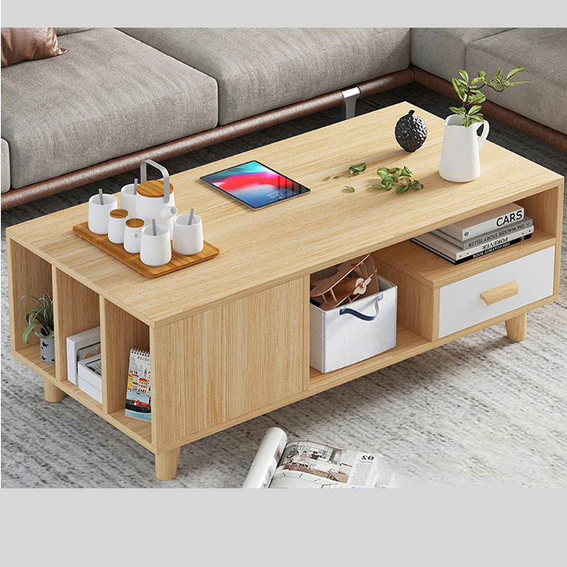 Bàn Trà gỗ công nghiệp hiện đại nhiều ngăn - BT07 1 Bàn Trà gỗ công nghiệp hiện đại nhiều ngăn - BT07