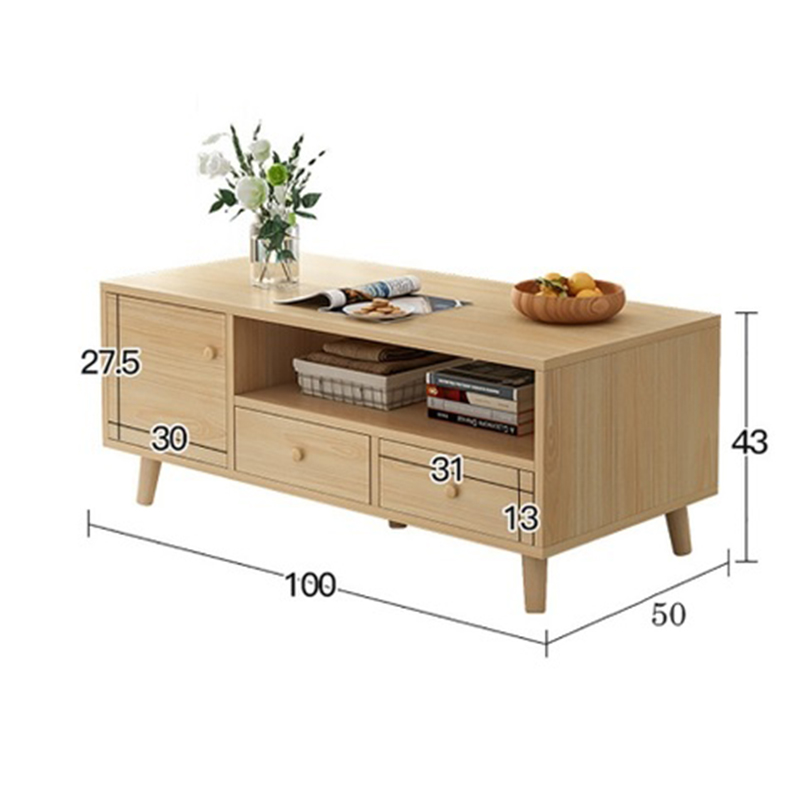 Bàn trà sofa chân gỗ hiện đại - BT13 2 Bàn trà sofa chân gỗ hiện đại - BT13 - Ảnh 2