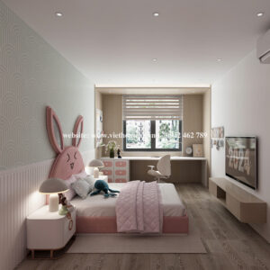 Giường Ngủ Bé - GN07 11 Giuong Ngu Be GN07 4