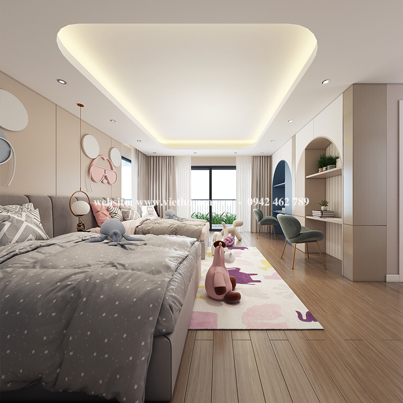 Giường Ngủ Bé - GN08 2 Giường Ngủ Bé - GN08 - Ảnh 2