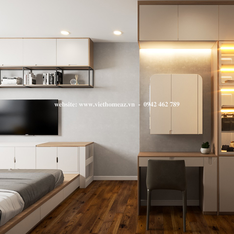 Giường Ngủ Gỗ Công Nghiệp - GN23 3 Giường Ngủ Gỗ Công Nghiệp - GN23 - Ảnh 3