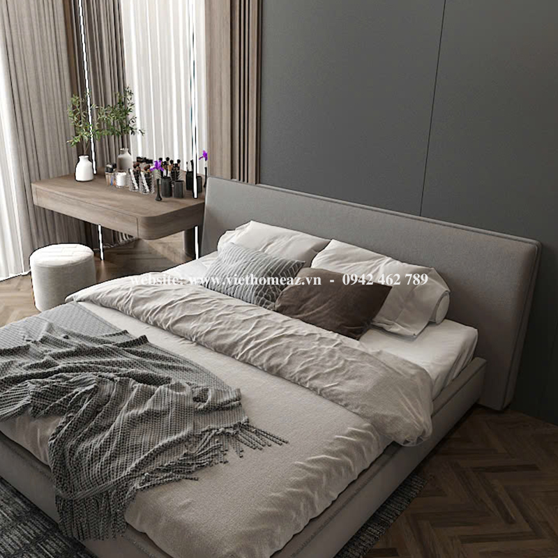 Giường Ngủ Gỗ Công Nghiệp - GN30 2 Giường Ngủ Gỗ Công Nghiệp - GN30 - Ảnh 2
