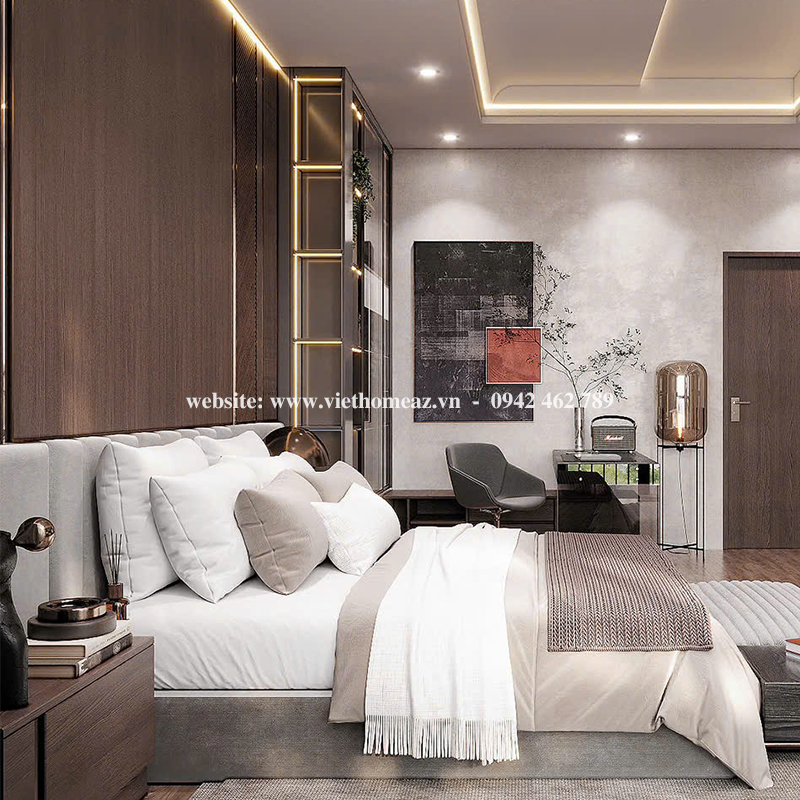 Giường Ngủ Gỗ Công Nghiệp - GN33 2 Giường Ngủ Gỗ Công Nghiệp - GN33 - Ảnh 2