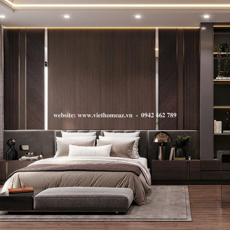 Giường Ngủ Gỗ Công Nghiệp - GN33 5 Giường Ngủ Gỗ Công Nghiệp - GN33 - Ảnh 5