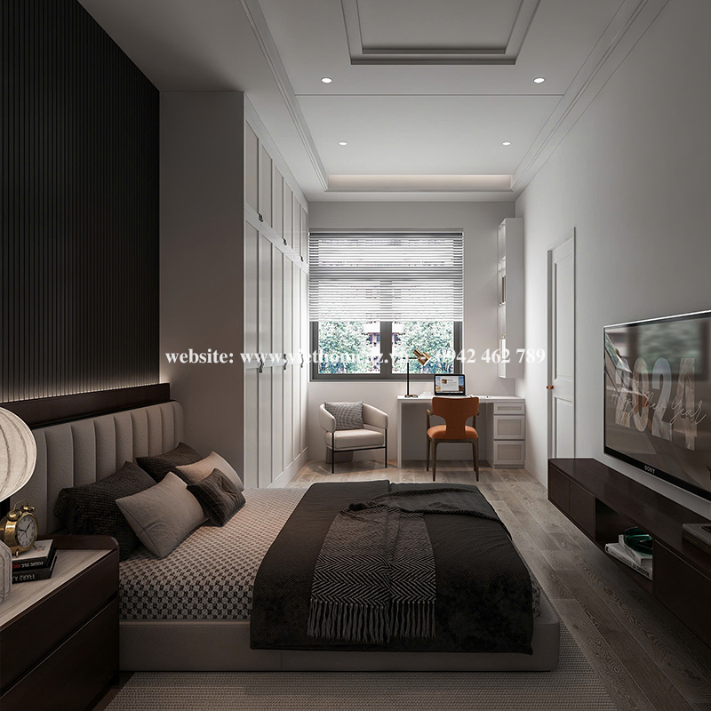 Giường Ngủ Gỗ Công Nghiệp - GN37 3 Giường Ngủ Gỗ Công Nghiệp - GN37 - Ảnh 3