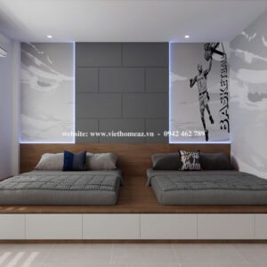 Giường Ngủ Gỗ Công Nghiệp - GN41 7 Giuong Ngu Go Cong Nghiep GN41 3