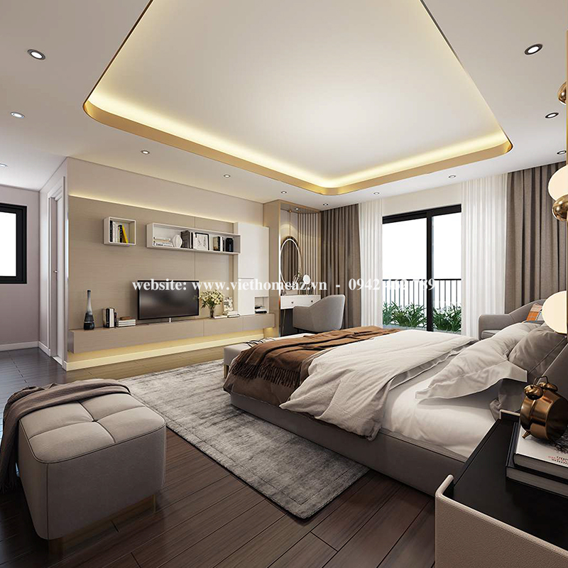Giường Ngủ Gỗ Công Nghiệp - GN43 3 Giường Ngủ Gỗ Công Nghiệp - GN43 - Ảnh 3