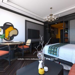 Giường Ngủ Gỗ Công Nghiệp - GN44 15 Giuong Ngu Go Cong Nghiep GN44 6