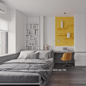 Giường Ngủ Gỗ Công Nghiệp - GN50 6 Giuong Ngu Go Cong Nghiep GN50 2