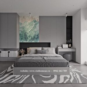 Giường Ngủ Gỗ Công Nghiệp - GN51