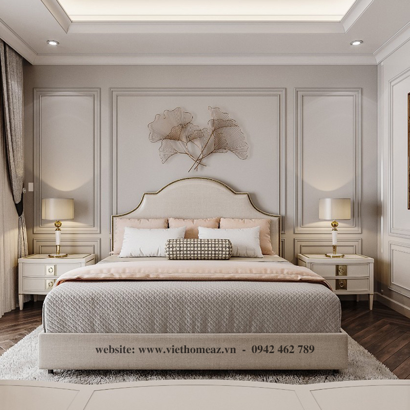 Giường Ngủ Gỗ Công Nghiệp - GN52 1 Giường Ngủ Gỗ Công Nghiệp - GN52