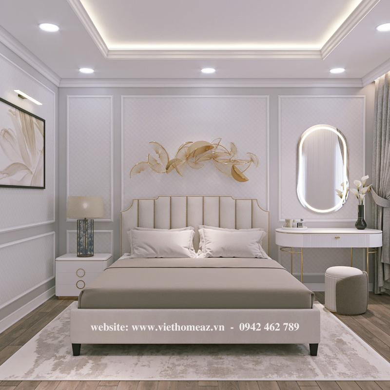 Giường Ngủ Gỗ Công Nghiệp - GN54 2 Giường Ngủ Gỗ Công Nghiệp - GN54 - Ảnh 2