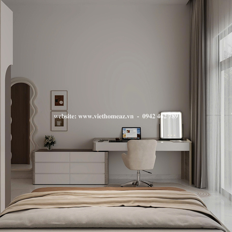 Giường Ngủ Gỗ Công Nghiệp - GN57 3 Giường Ngủ Gỗ Công Nghiệp - GN57 - Ảnh 3