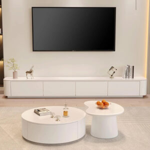 Kệ Tivi để sàn bo cong - KT09 22 Ke Tivi de san bo cong KT09 10