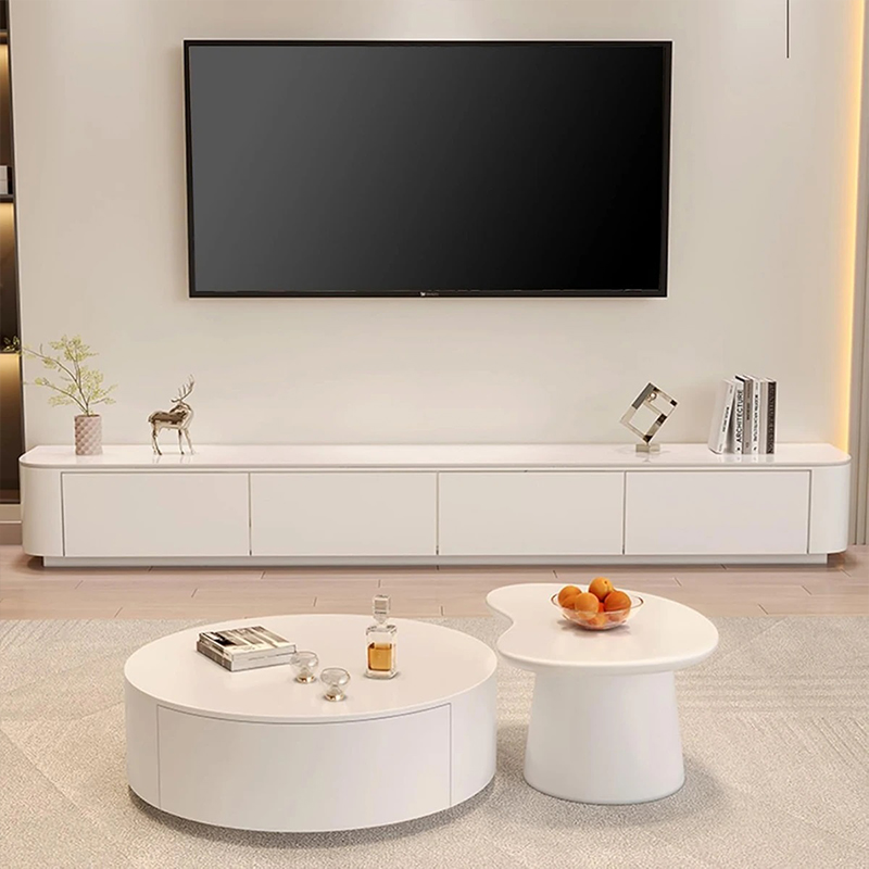 Kệ Tivi để sàn bo cong - KT09 11 Kệ Tivi để sàn bo cong - KT09 - Ảnh 11