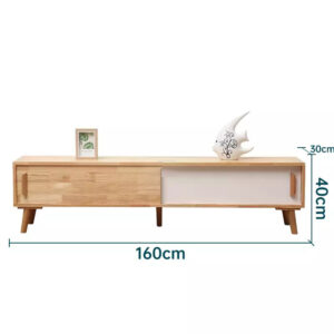 Kệ tivi gỗ công nghiệp cánh lùa - KT05 17 Ke tivi go cong nghiep canh lua KT05 8