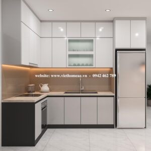 Tủ Bếp Gỗ Công Nghiệp - TB03