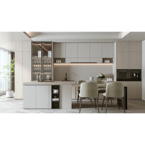 Tủ Bếp Gỗ Công Nghiệp - TB19 6 Tu Bep Go Cong Nghiep TB19 1